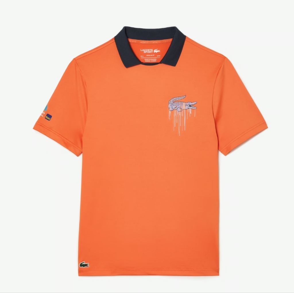 Nbw Unisex Lacoste Sport Miami Open Edition Polo